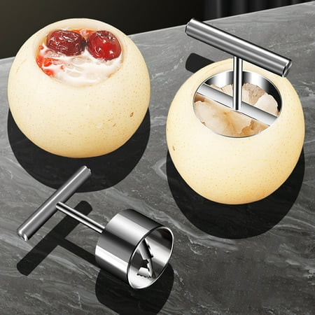 GZJCKJY Vegetable Cutter 304 Stainless Steel Fruit Corer Snow Pear Core Separator Kitchen Stewed Pear Core Remover
GZJCKJY Vegetable Cutter 304 Stainless Steel Fruit Corer Snow Pear Core Separator Kitchen Stewed Pear Core Remover