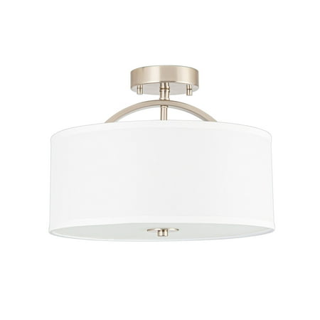 Oukaning Modern Drum Shade Ceiling Light Fixture E26 Base Linen Shade Flush Mount Ceiling Lamp for Living Room Bedroom
Oukaning Modern Drum Shade Ceiling Light Fixture E26 Base Linen Shade Flush Mount Ceiling Lamp for Living Room Bedroom