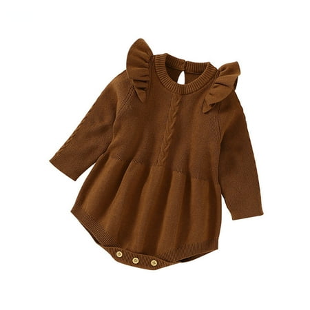 Babys Girls Boys Solid Spring Winter Long Sleeve Knit Sweater Lace Romper Bodysuit Clothes Baby Twin Girl Clothes
Babys Girls Boys Solid Spring Winter Long Sleeve Knit Sweater Lace Romper Bodysuit Clothes Baby Twin Girl Clothes