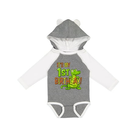 Inktastic It s My 1st Birthday with Cute Green Alligator Gift Baby Boy or Baby Girl Long Sleeve Bodysuit
Inktastic It s My 1st Birthday with Cute Green Alligator Gift Baby Boy or Baby Girl Long Sleeve Bodysuit
