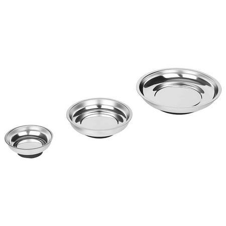3pcs Accessories Tray 3/4/6 Inch Stainless Steel Magnetic Round Storage Case Container Parts Organizer Storage Bowl for Screw Nut Bolt
3pcs Accessories Tray 3/4/6 Inch Stainless Steel Magnetic Round Storage Case Container Parts Organizer Storage Bowl for Screw Nut Bolt