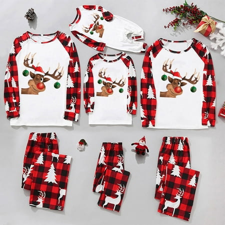 Christmas Dad Matching Family Pajamas Sets Christmas PJ s With Print And Plaid Printed Long Sleeve Tee And Bottom Loungewear
Christmas Dad Matching Family Pajamas Sets Christmas PJ s With Print And Plaid Printed Long Sleeve Tee And Bottom Loungewear