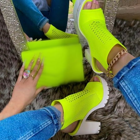 Christmas Women s Boots Platform Boots For Women Ankle Boots For Women Black Boots Fish Mouth Boots For Women Shoes