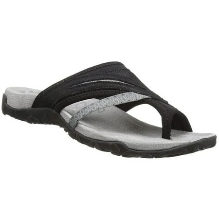 Open Toe Women Sandals for Summer Beach Arch Support Design Flip Flop Flat Heel