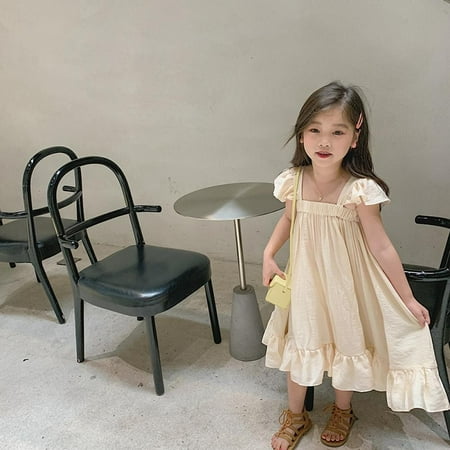Hazel Tech Children s Sweet Flying Sleeve Dress Summer Girl Holiday Style Dress Children Skirt
Hazel Tech Children s Sweet Flying Sleeve Dress Summer Girl Holiday Style Dress Children Skirt