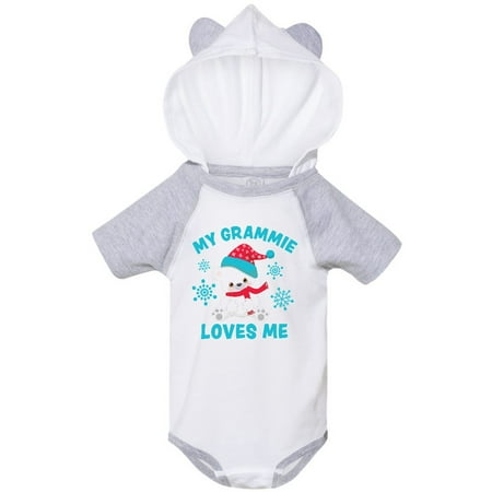 Inktastic Polar Bear My Grammie Loves Me in Santa Hat with Snowflakes Gift Baby Boy or Baby Girl Bodysuit
Inktastic Polar Bear My Grammie Loves Me in Santa Hat with Snowflakes Gift Baby Boy or Baby Girl Bodysuit