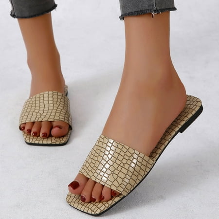 KaLI_store Shoes For Women Womens House Slippers Open Toe Memory Foam Washable Non-Slip Scuff Linen Printing Slippers Beige Side 9
KaLI_store Shoes For Women Womens House Slippers Open Toe Memory Foam Washable Non-Slip Scuff Linen Printing Slippers Beige Side 9