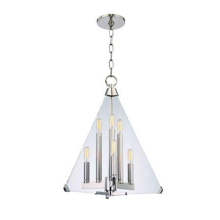 Hudson Valley Lighting 3336 Triad 6 Light 18 Wide Taper Candle Chandelier - Nickel
Hudson Valley Lighting 3336 Triad 6 Light 18 Wide Taper Candle Chandelier - Nickel