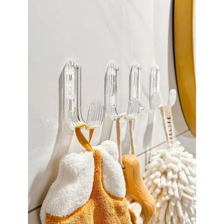 Acrylic non-perforated non-marking hook strong adhesive universal hook behind the door waterproof key clothes sticky hook
Acrylic non-perforated non-marking hook strong adhesive universal hook behind the door waterproof key clothes sticky hook