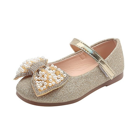 Toddler Girl Princess Shoes Star Sequin Pearl Rhinestone Bow Sandals Dancing Pearl Bling Single Girls Sneakers Size 26 Gold
Toddler Girl Princess Shoes Star Sequin Pearl Rhinestone Bow Sandals Dancing Pearl Bling Single Girls Sneakers Size 26 Gold