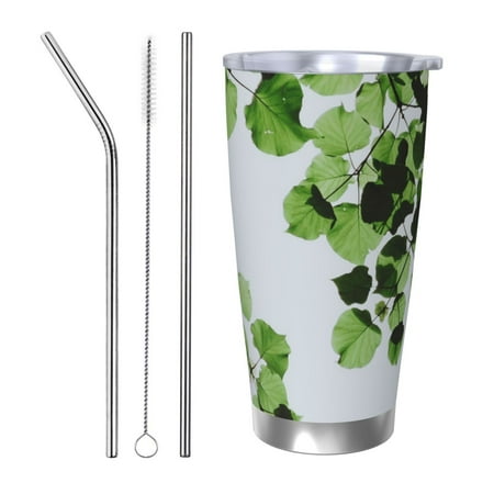 Matuu Watercolor Green Leaves for 20oz Durable Thermal Cups Keep Drinks Cold and Hot Insulated Car Mug with Lid-Straw Three-piece Set
Matuu Watercolor Green Leaves for 20oz Durable Thermal Cups Keep Drinks Cold and Hot Insulated Car Mug with Lid-Straw Three-piece Set