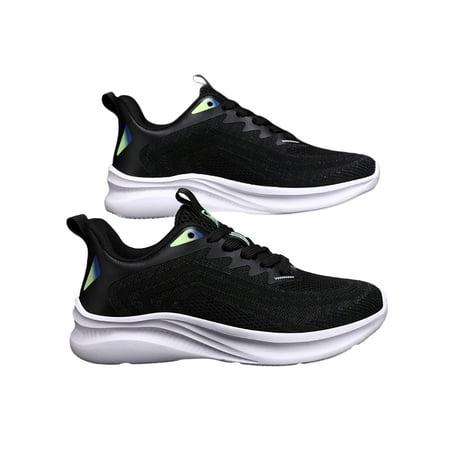 UKAP Womens Running Shoe Breathable Sneakers Mesh Walking Shoes Comfort Thick Sole Trainers Unisex Sports Sneaker Lace Up Casual Black 6
UKAP Womens Running Shoe Breathable Sneakers Mesh Walking Shoes Comfort Thick Sole Trainers Unisex Sports Sneaker Lace Up Casual Black 6
