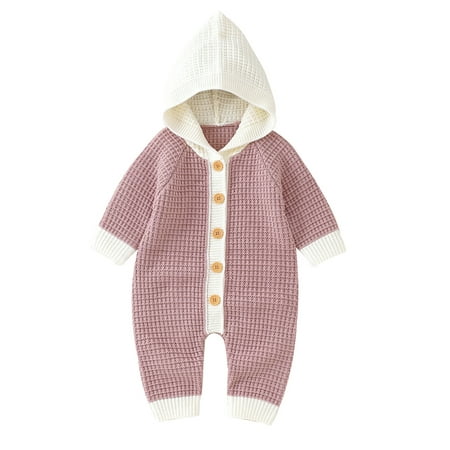 Colisha Cute Travel Bodysuit for Infant Warm One Piece Romper Soft Hooded Jumpsuit Pink 74cm
Colisha Cute Travel Bodysuit for Infant Warm One Piece Romper Soft Hooded Jumpsuit Pink 74cm