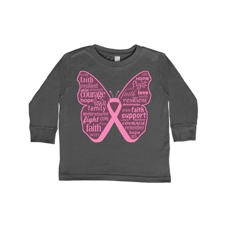 Inktastic Breast Cancer Butterfly Collage of Words Gift Toddler Toddler Girl Long Sleeve T-Shirt
Inktastic Breast Cancer Butterfly Collage of Words Gift Toddler Toddler Girl Long Sleeve T-Shirt