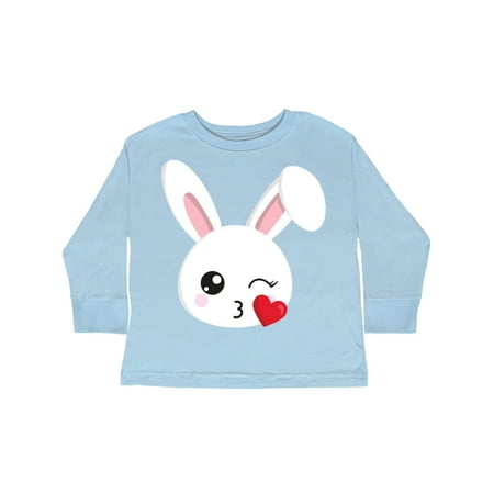 Inktastic Cute Bunny White Bunny Bunny Sending Kisses Gift Toddler Boy or Toddler Girl Long Sleeve T-Shirt
Inktastic Cute Bunny White Bunny Bunny Sending Kisses Gift Toddler Boy or Toddler Girl Long Sleeve T-Shirt