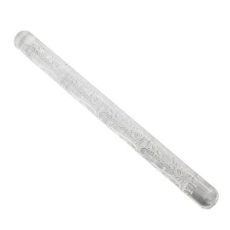 Handhold Embossed Rolling Pin with Christmas Pattern Multipurpose Rolling Pin