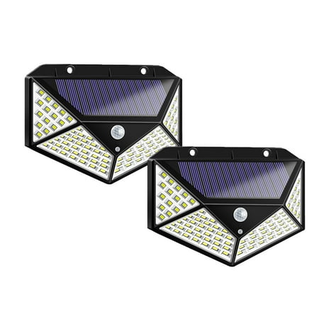 2pcs 100LED Solar Wall Lamp Waterproof Garden Wide Angle Motion Sensor Lamp
2pcs 100LED Solar Wall Lamp Waterproof Garden Wide Angle Motion Sensor Lamp
