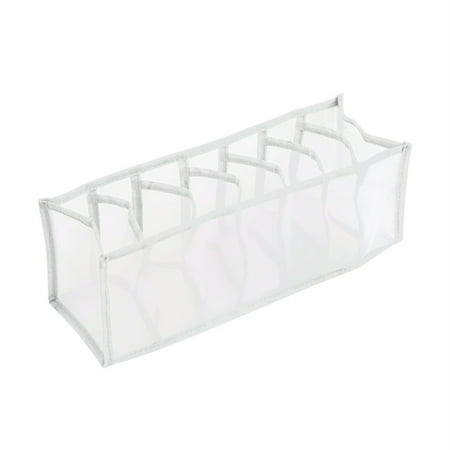 11 Slots Underwear Organizer Sock Drawer Organizer Bra Organizer Divider Folding Closet Storage Box Small Dresser Organizer for Underwear Socks Clothes Stockings Handkerchiefs Ties Bras White
11 Slots Underwear Organizer Sock Drawer Organizer Bra Organizer Divider Folding Closet Storage Box Small Dresser Organizer for Underwear Socks Clothes Stockings Handkerchiefs Ties Bras White
