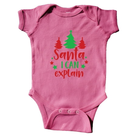 Inktastic Santa I can Explain Stars Christmas - Red Green Gift Baby Boy or Baby Girl Bodysuit
Inktastic Santa I can Explain Stars Christmas - Red Green Gift Baby Boy or Baby Girl Bodysuit