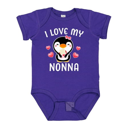 Inktastic I Love My Nonna with Cute Penguin and Hearts Gift Baby Girl Bodysuit
Inktastic I Love My Nonna with Cute Penguin and Hearts Gift Baby Girl Bodysuit