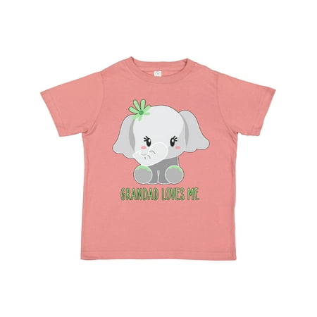 Inktastic Grandad Loves Me- Cute Elephant Gift Toddler Boy or Toddler Girl T-Shirt
Inktastic Grandad Loves Me- Cute Elephant Gift Toddler Boy or Toddler Girl T-Shirt