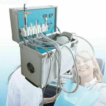 Professional Dental Delivery Unit ultrasonic Air Compressor Folding Chair Unit