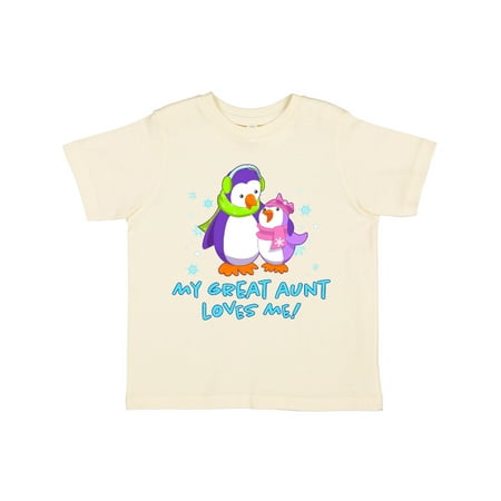 Inktastic My Great Aunt Loves Me! Cute Penguins Gift Toddler Toddler Girl T-Shirt
Inktastic My Great Aunt Loves Me! Cute Penguins Gift Toddler Toddler Girl T-Shirt
