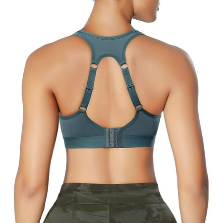 Nebility Women High Impact Sports Bra Racerback Workout Running Bras Wireless Adjustable Straps Hook Quick Dry Max Full Support Bonce Control Seamless Yoga Tops
Nebility Women High Impact Sports Bra Racerback Workout Running Bras Wireless Adjustable Straps Hook Quick Dry Max Full Support Bonce Control Seamless Yoga Tops