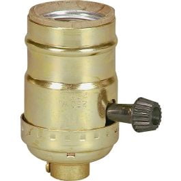 Eaton Wiring Devices Eaton Wiring Devices 917ABD-BOX Turn Knob Metal Lamp Holder
