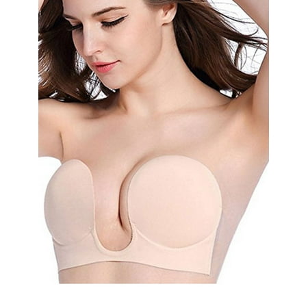 Opperiaya Silicone Bra Push Up Strapless Self-Adhesive Magic Stick Invisible