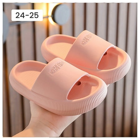 Open Toe Toddler Sandals Summer Non-slip Shower Slippers for 4-12 Years Children Pink 24-25 Drainage Style
Open Toe Toddler Sandals Summer Non-slip Shower Slippers for 4-12 Years Children Pink 24-25 Drainage Style