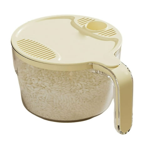 JINGT Rice Fruit Washing Basket Drainage Basin Vegetable Pasta Strainer with Handle
JINGT Rice Fruit Washing Basket Drainage Basin Vegetable Pasta Strainer with Handle