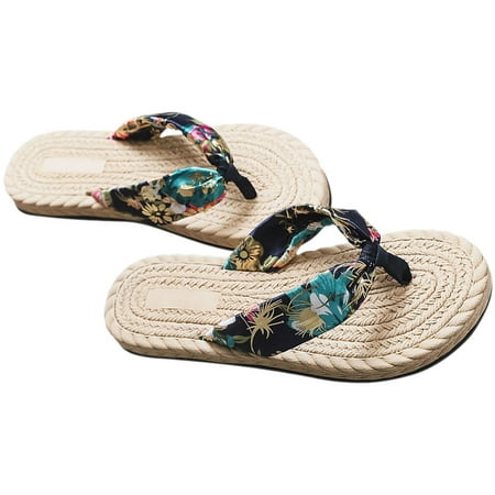 Satin Espadrille Slippers Beach Summer Flat Sandals Womens House Bohemia Lady Bohemian
Satin Espadrille Slippers Beach Summer Flat Sandals Womens House Bohemia Lady Bohemian