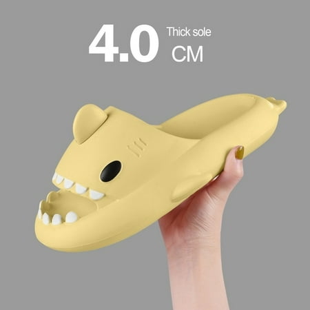 QWZNDZGR Cute Thick Soled Funny Slippers Couple Outdoor Indoor Cool Flip Flops Man Women Shark Slippers 2022 Summer Home Anti-Skid Slides
QWZNDZGR Cute Thick Soled Funny Slippers Couple Outdoor Indoor Cool Flip Flops Man Women Shark Slippers 2022 Summer Home Anti-Skid Slides