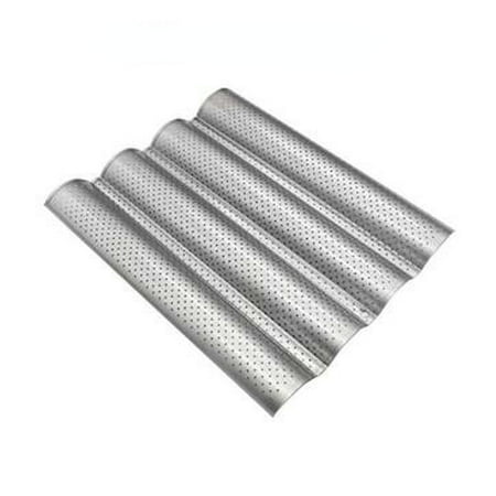 2/3/4 Groove Stainless Steel Wavy French Bread Pan Baking Tray Utensils Baguette Non-Stick Baking Mould
2/3/4 Groove Stainless Steel Wavy French Bread Pan Baking Tray Utensils Baguette Non-Stick Baking Mould