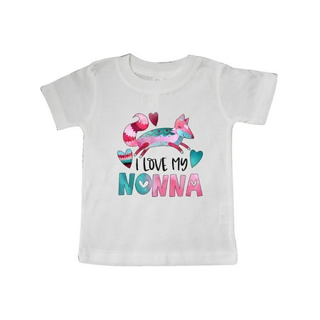 Inktastic I Love My Nonna Pink and Blue Fox with Hearts Gift Baby Boy or Baby Girl T-Shirt
Inktastic I Love My Nonna Pink and Blue Fox with Hearts Gift Baby Boy or Baby Girl T-Shirt