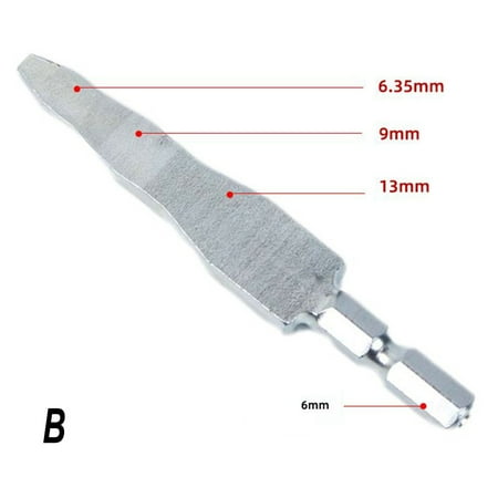BCLONG Copper tube reaming tool Cross screwdriver Drill bit Aluminum tube expander
BCLONG Copper tube reaming tool Cross screwdriver Drill bit Aluminum tube expander