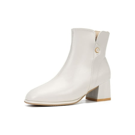 Tenmix Women Anti-Slip Winter Shoes Work Pearl Ankle Boots Walking Comfort Short Booties Beige 6.5
Tenmix Women Anti-Slip Winter Shoes Work Pearl Ankle Boots Walking Comfort Short Booties Beige 6.5