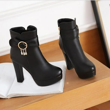 Akiihool Ankle Boots for Women Women Snow Boots Winter Shoes Warm Slip On Casual Cutout Slip On Short Boots (Black 7)
Akiihool Ankle Boots for Women Women Snow Boots Winter Shoes Warm Slip On Casual Cutout Slip On Short Boots (Black 7)