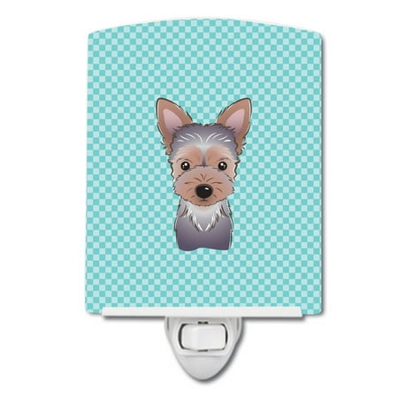 Caroline s Treasures BB1170CNL Checkerboard Blue Yorkie Puppy Ceramic Night Light 6x4x3 multicolor
Caroline s Treasures BB1170CNL Checkerboard Blue Yorkie Puppy Ceramic Night Light 6x4x3 multicolor