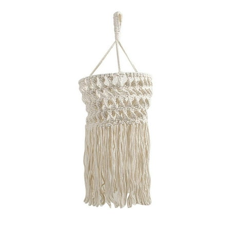 Hanging Light Lampshade Boho Lamp Shade Pendant Light Woven Cover