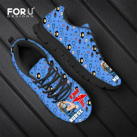 Paramedic EMT EMS/Nurse Blue Women s Shoes Flats Casual Sneakers Nursing Lace-up Air Mesh Female Light Zapatos Mujer
Paramedic EMT EMS/Nurse Blue Women s Shoes Flats Casual Sneakers Nursing Lace-up Air Mesh Female Light Zapatos Mujer