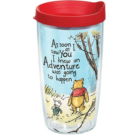 

Tervis Disney - Winnie the Pooh Adventure Made in USA Double Walled Insulated Tumbler Travel Cup Keeps Drinks Cold & Hot 16oz Lidded