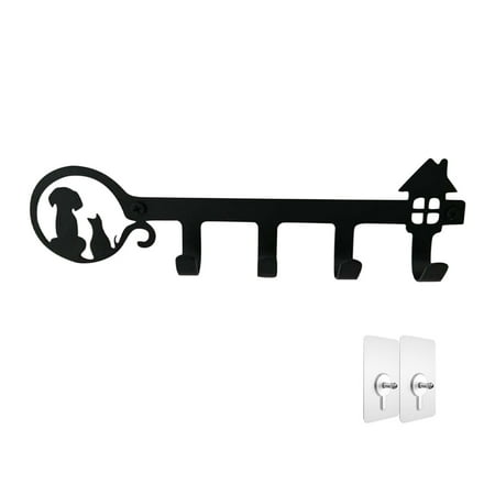 Reduced!Hanging Black Wall Mount Entryway Iron Key Holder Door With Cat Dog Silhouettes
Reduced!Hanging Black Wall Mount Entryway Iron Key Holder Door With Cat Dog Silhouettes