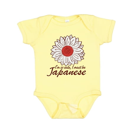 Inktastic I m So Cute I Must Be Japanese Sunflower Gift Baby Boy or Baby Girl Bodysuit
Inktastic I m So Cute I Must Be Japanese Sunflower Gift Baby Boy or Baby Girl Bodysuit