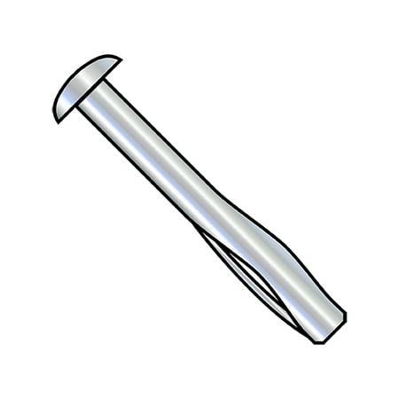 3/8X2 Round Head Split Drive Anchor Zinc (Pack Qty 25) BC-3732ADSPR