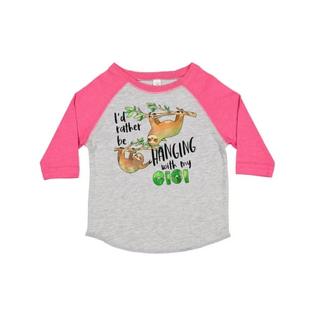 Inktastic Id Rather Be Hanging with My Gigi- Cute Sloths Gift Toddler Boy or Toddler Girl T-Shirt
Inktastic Id Rather Be Hanging with My Gigi- Cute Sloths Gift Toddler Boy or Toddler Girl T-Shirt