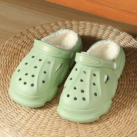 PIKADINGNIS Winter Slippers Men Plush Slippers Garden Clogs Shoes Cotton Slip-On Hole Hollow Breathable Indoor Warm Sandals Room Shoes Women
PIKADINGNIS Winter Slippers Men Plush Slippers Garden Clogs Shoes Cotton Slip-On Hole Hollow Breathable Indoor Warm Sandals Room Shoes Women