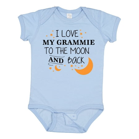 Inktastic I Love My Grammie to the Moon and Back Gift Baby Boy or Baby Girl Bodysuit
Inktastic I Love My Grammie to the Moon and Back Gift Baby Boy or Baby Girl Bodysuit