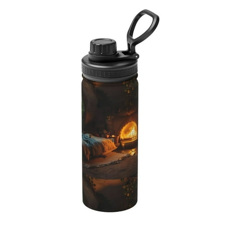 Uemuo Cozy Tree Hole Cabin 18OZ Insulated Kettle Sports Water Bottle Stainless Steel Kettle Vacuum Insulated Flask Flip Lid Travel Mug
Uemuo Cozy Tree Hole Cabin 18OZ Insulated Kettle Sports Water Bottle Stainless Steel Kettle Vacuum Insulated Flask Flip Lid Travel Mug